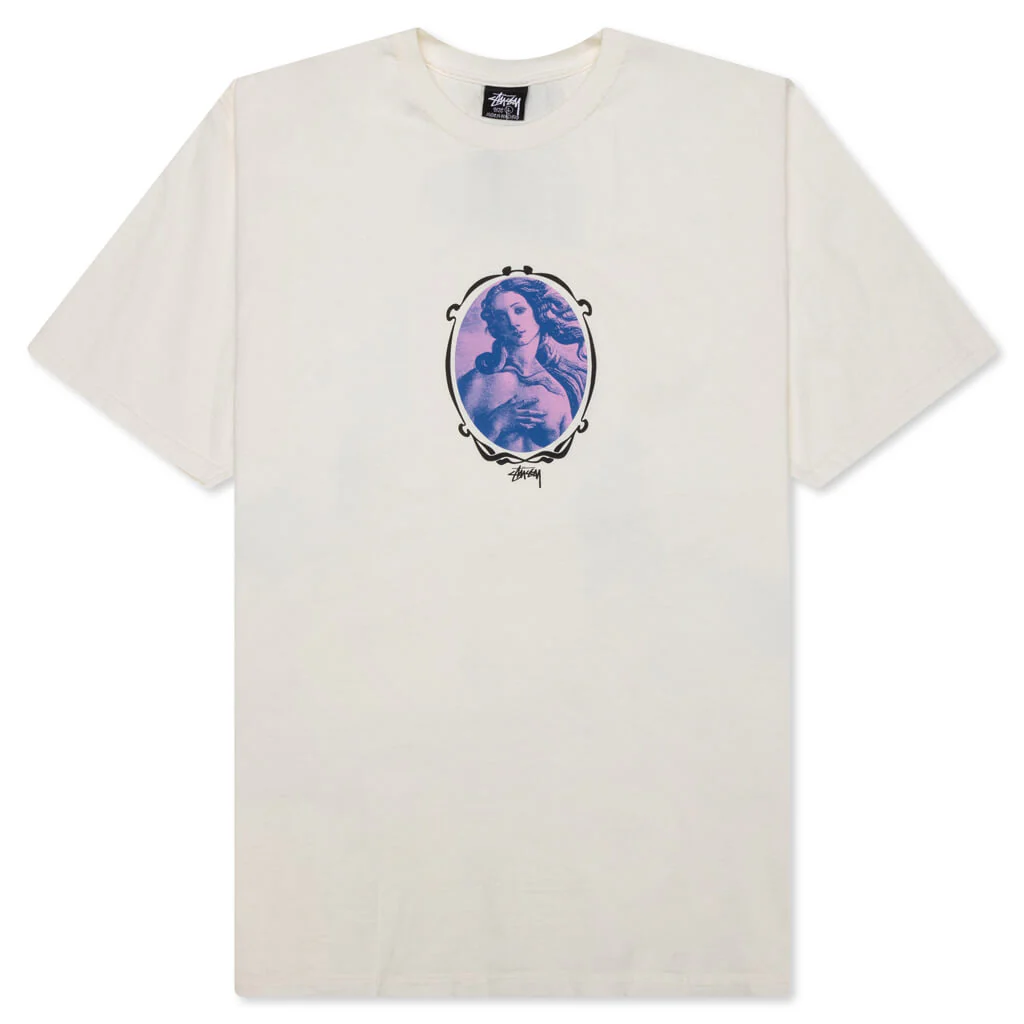 Venus Oval Pig. Dyed Tee - Natural