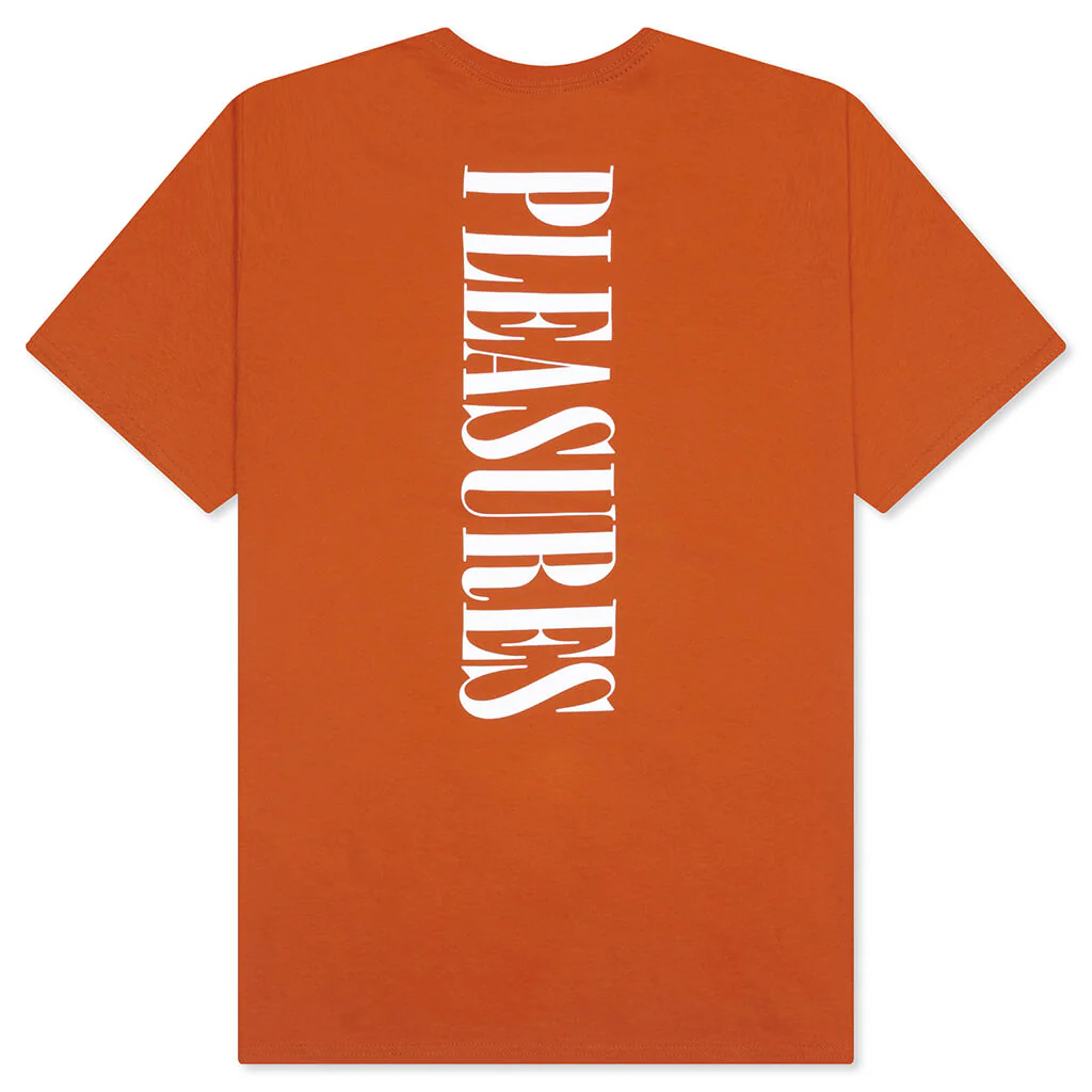 Vertical T-Shirt - Orange - Image 2