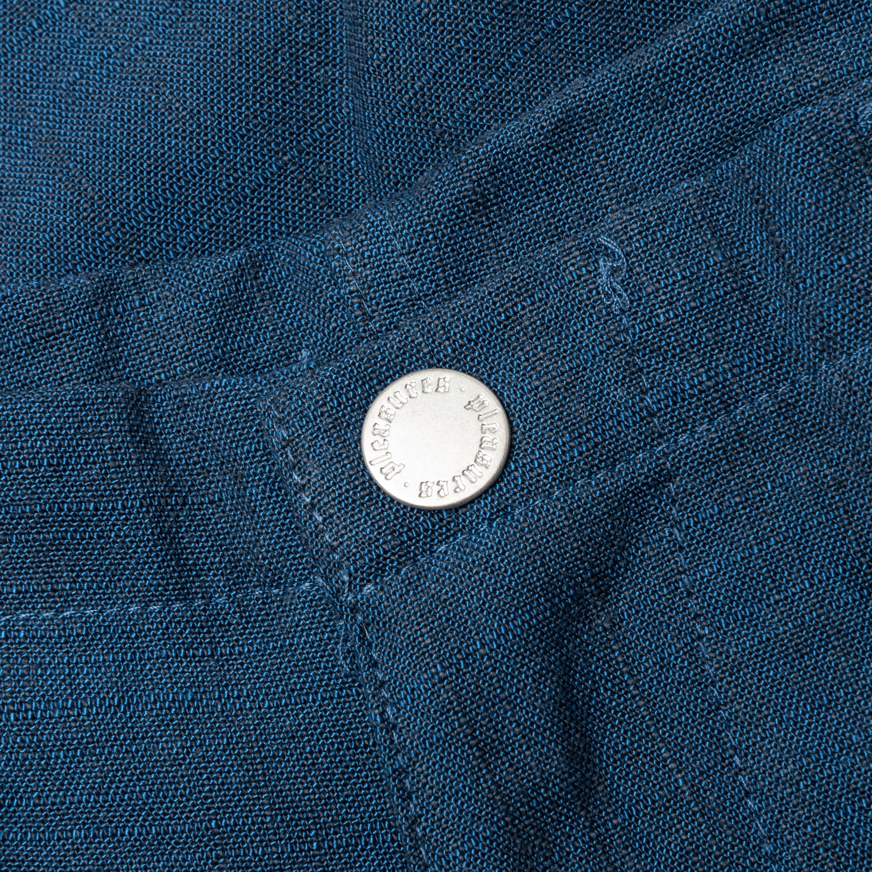Visitor Wide Fit Cargo Pants - Navy - Image 3