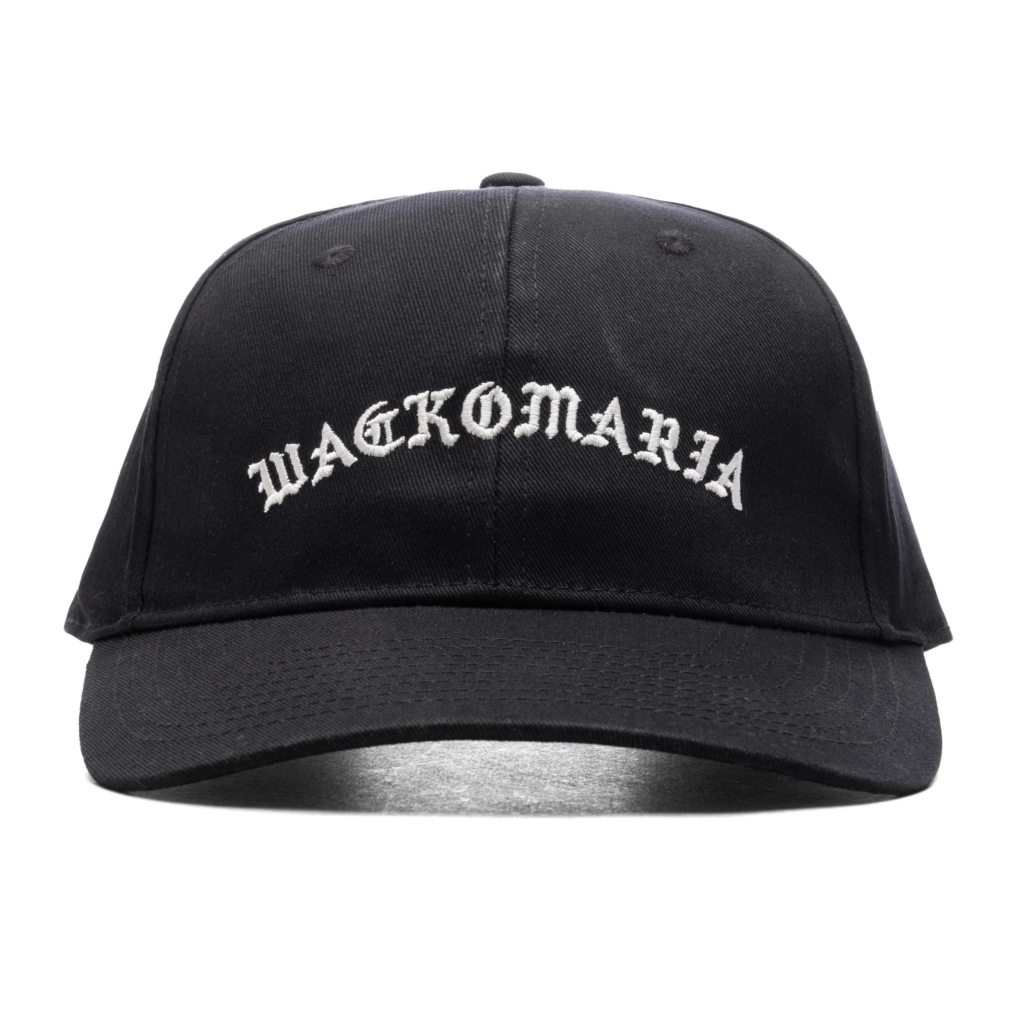 6 Panel Cap Type 1 - Black