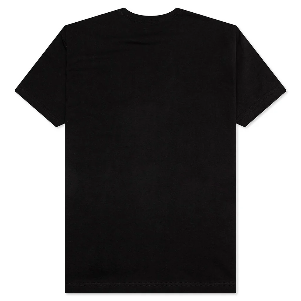 Crewneck T-Shirt Type 6 - Black - Image 2