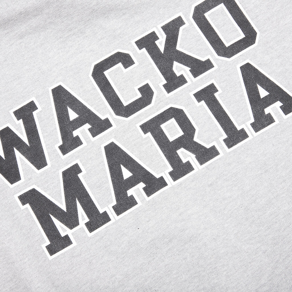 Heavyweight Pullover Hooded Sweatshirt Type 2 - Gray - Image 5