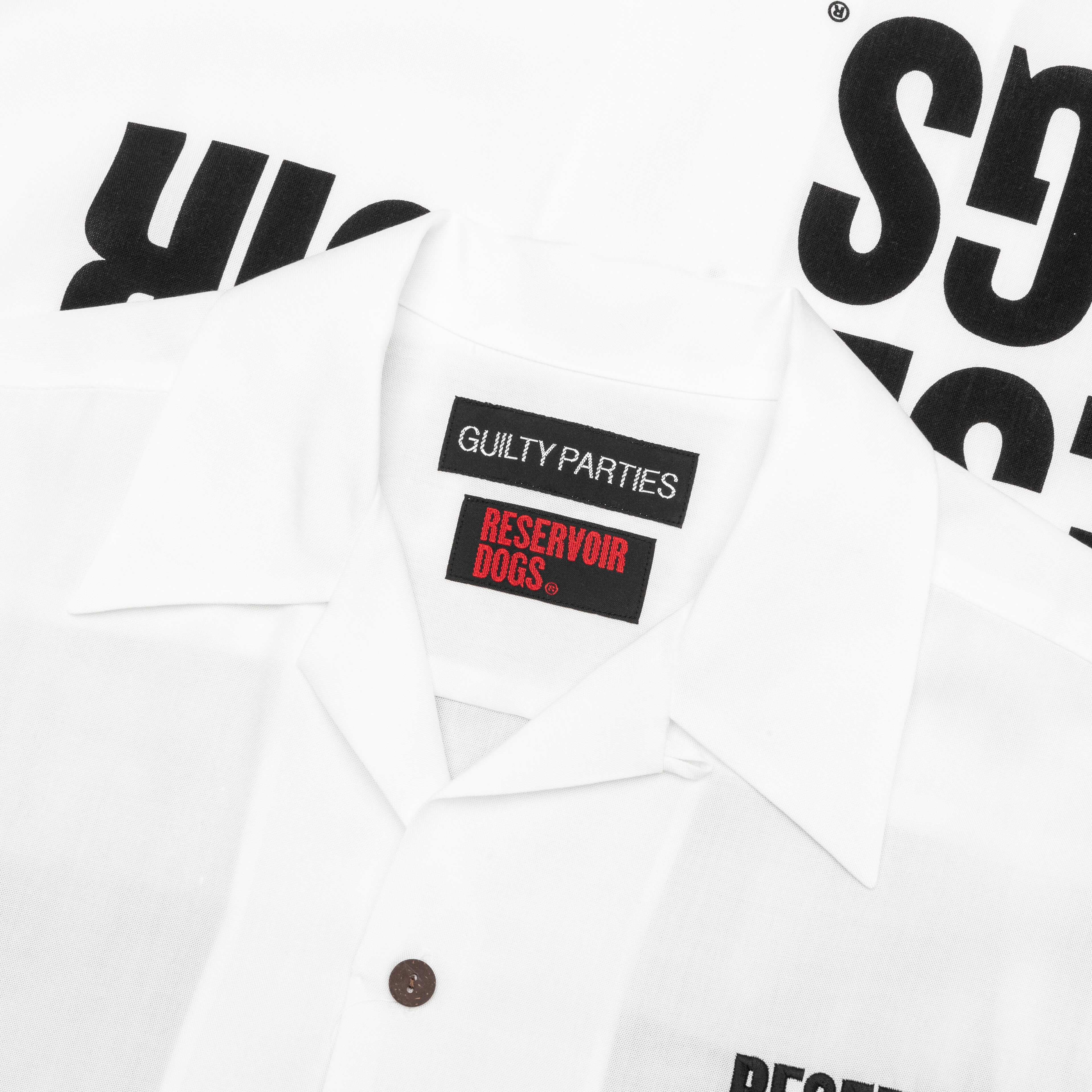 Reservoir Dogs S/S Hawaiian Shirt Type-1 - White - Image 3