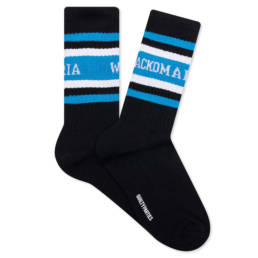Skater Socks Type 1 - Black/Sax