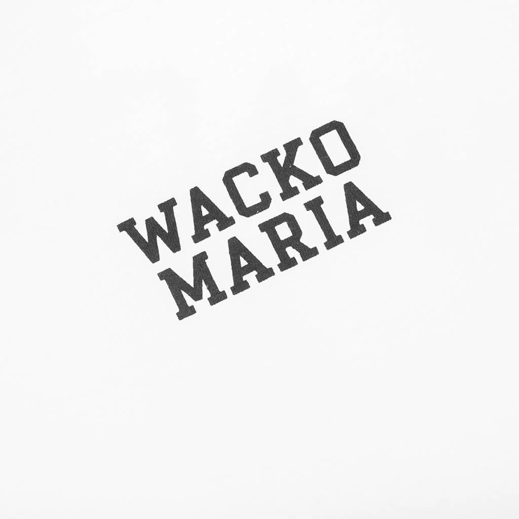 Washed Heavyweight Crewneck T-Shirt Type 5 - White - Image 3