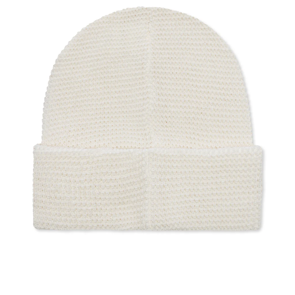 Waffle Beanie - White - Image 3