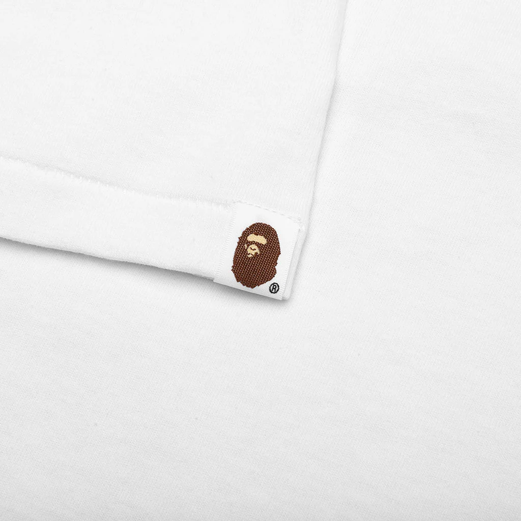 1st Camo Busy Works Tee - White - Image 4