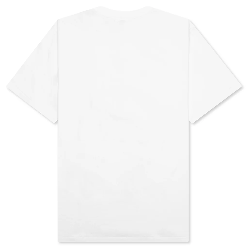 Glitch Art College College Tee - White - Image 2