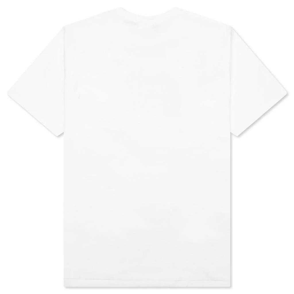 Liquid Camo College Tee - White/Blue - Image 2