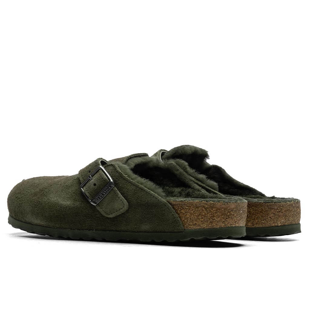 Wide Boston Suede - Thyme - Image 3
