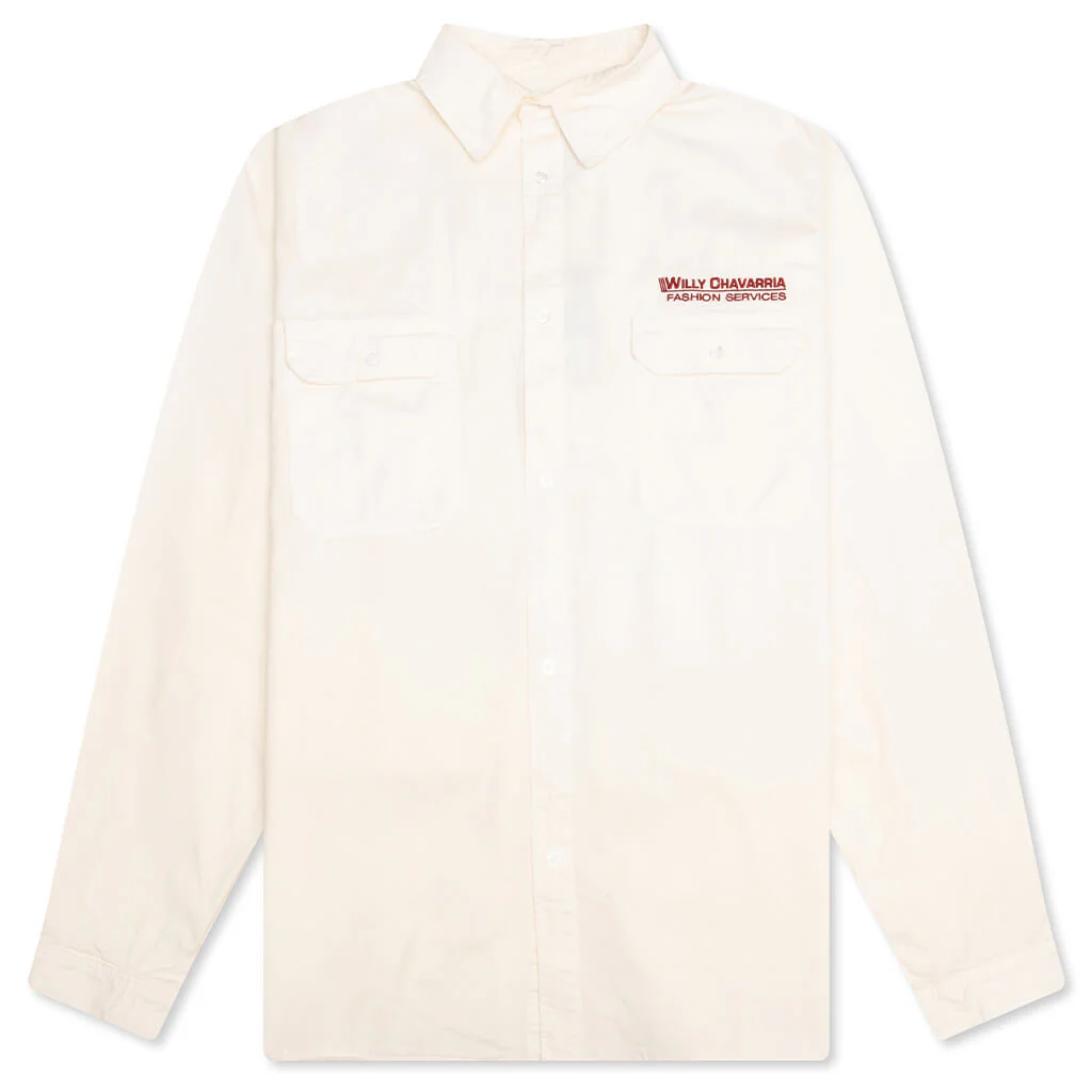 Corcoran L/S Shirt - White