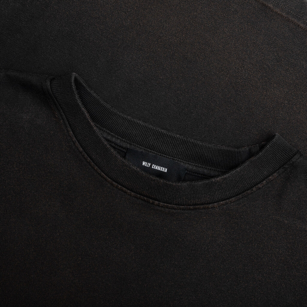 Sad Papi S/S Buffalo Tee - Black - Image 3