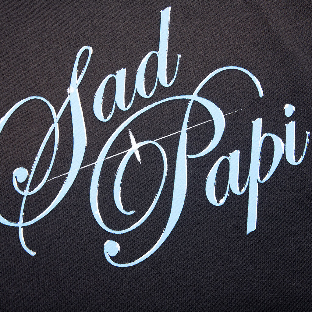 Sad Papi S/S Buffalo Tee - Black - Image 4