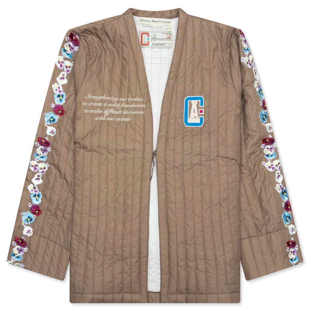 Winning Track Sideline Kimono - Khaki