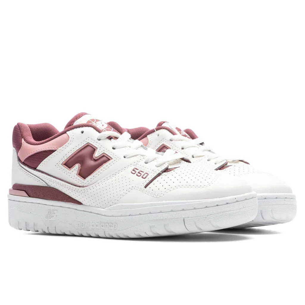 Women's 550 Washed Burgundy - Sea Salt - Image 2