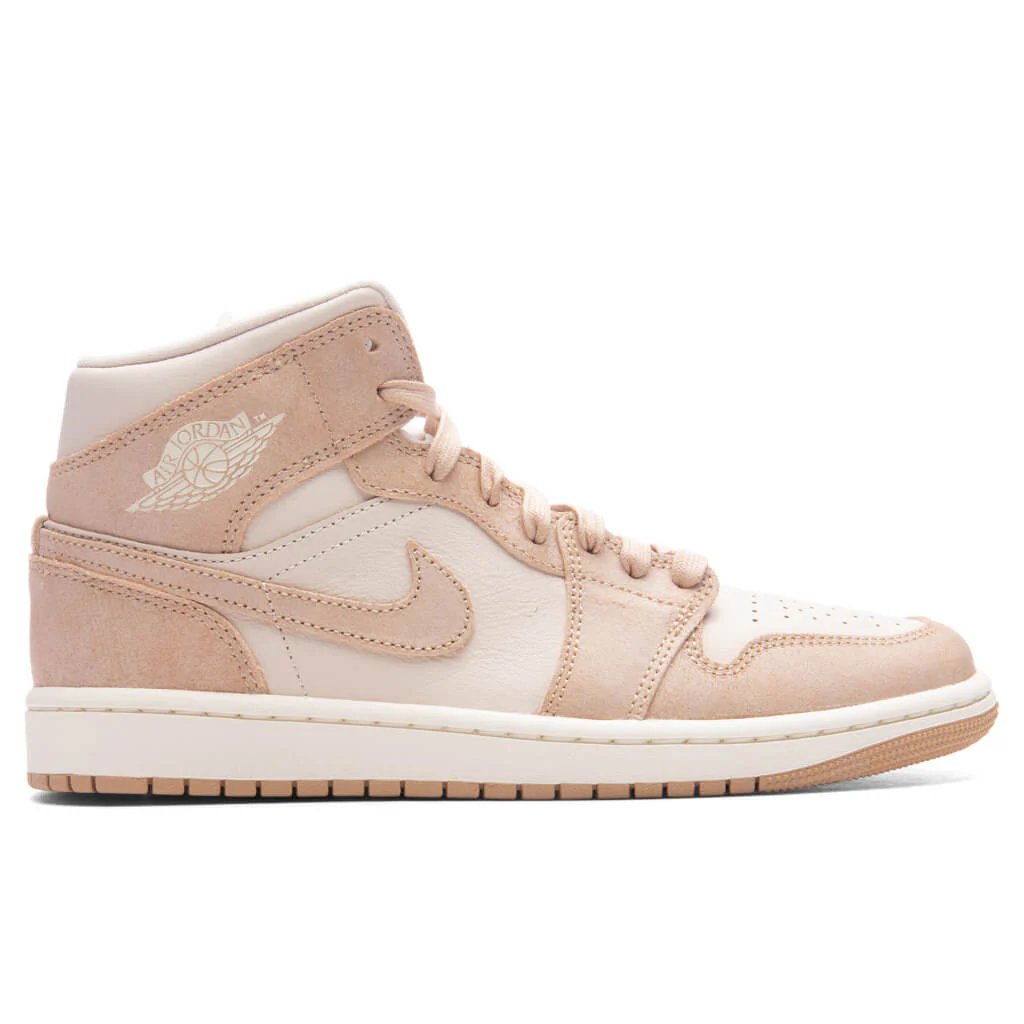 Women's Air Jordan 1 Mid SE - Legend Light Brown/Legend Medium Brown