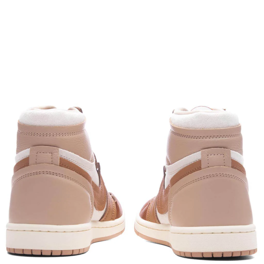 Women's Air Jordan 1 High MM - Legend Medium Brown/Legend Dark Brown - Image 4