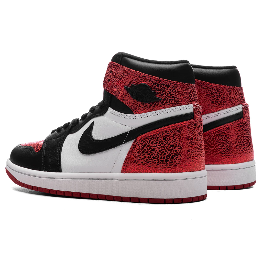 Women's Air Jordan 1 Retro High OG 'Ruby' - Varsity Red/Black/White - Image 3