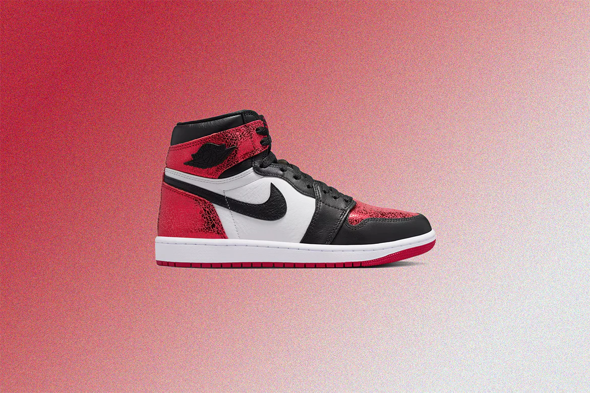 Women's Air Jordan 1 Retro High OG 'Ruby' - Varsity Red/Black/White - Image 5