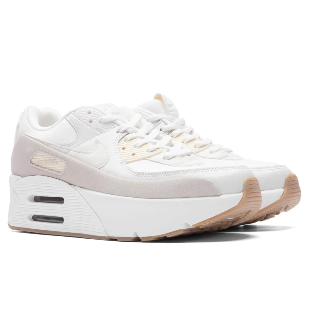 Women's Air Max 90 LV8 - Sail/Phantom/Light Orewood Brown - Image 2