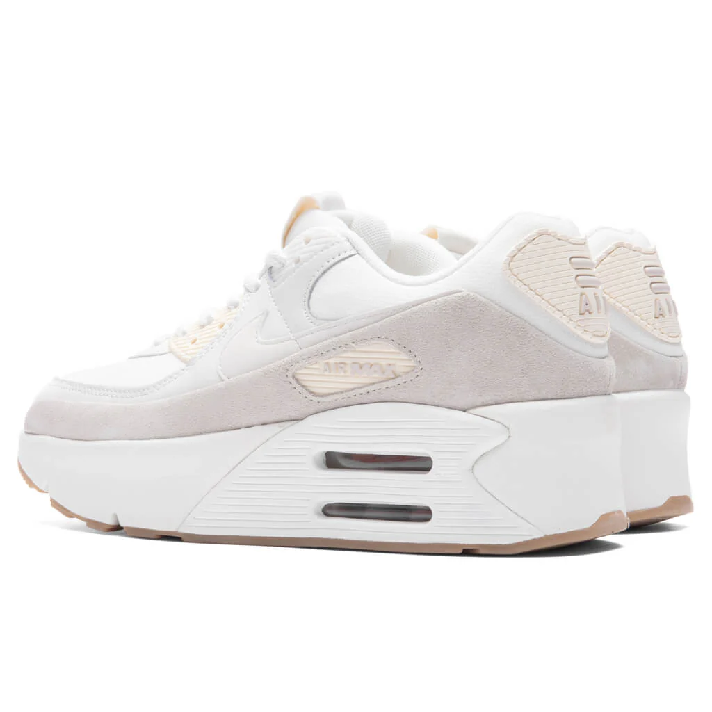 Women's Air Max 90 LV8 - Sail/Phantom/Light Orewood Brown - Image 3