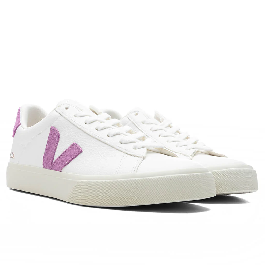 Women's Campo Chromefree Leather - Extra White/Mulberry - Image 2