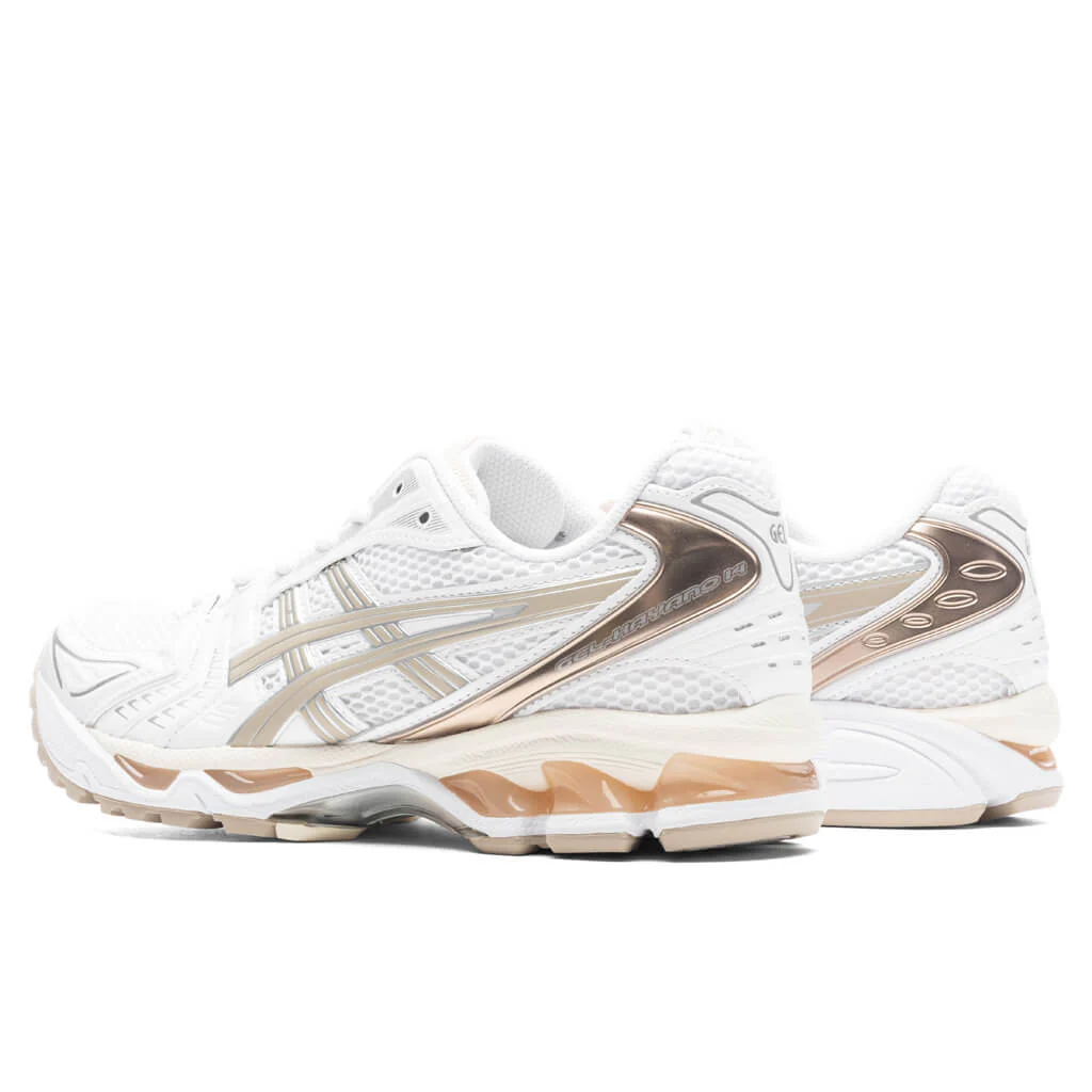 Women's Gel-Kayano 14 - White/Simply Taupe - Image 3
