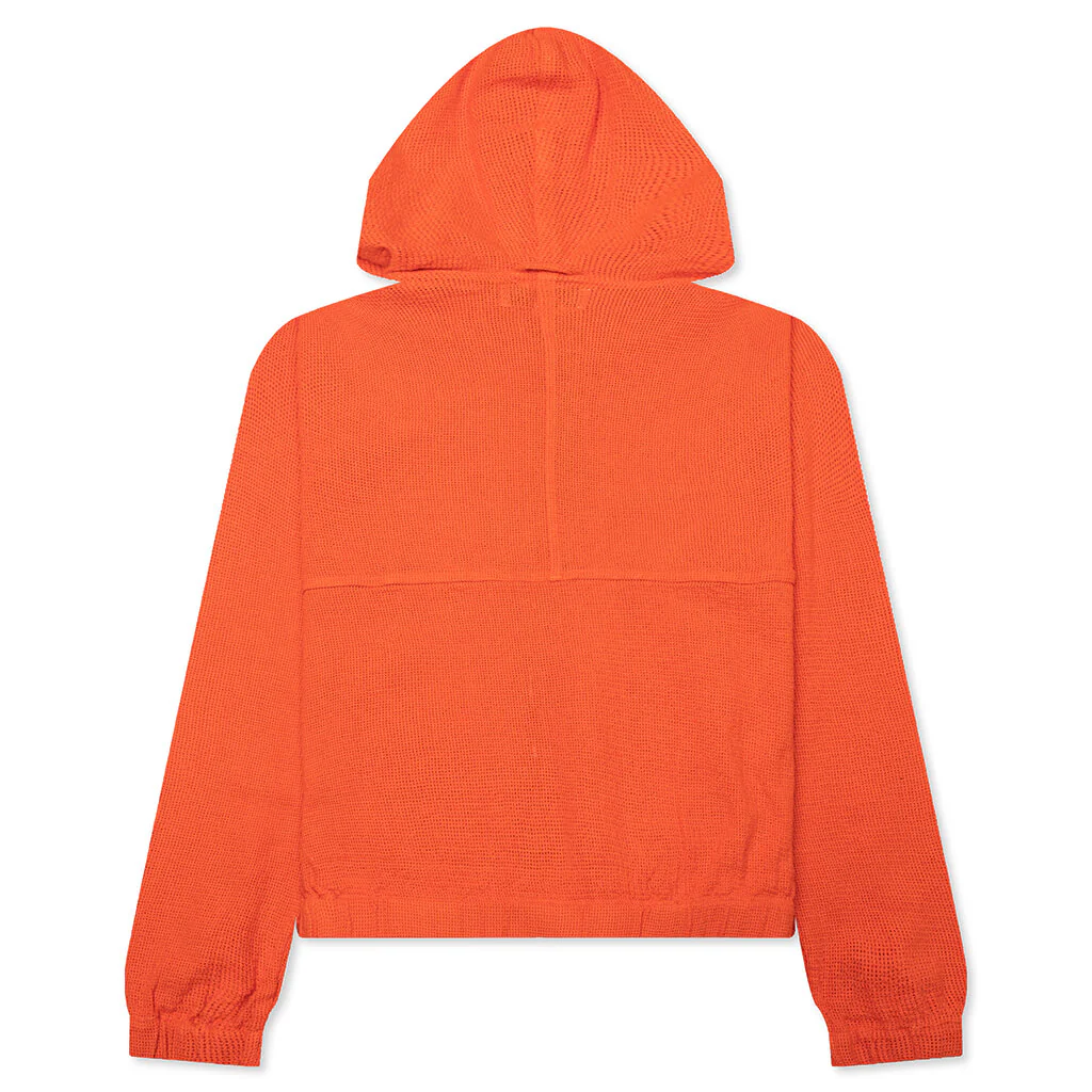 Work Jacket Cotton Mesh - Red Orange - Image 2