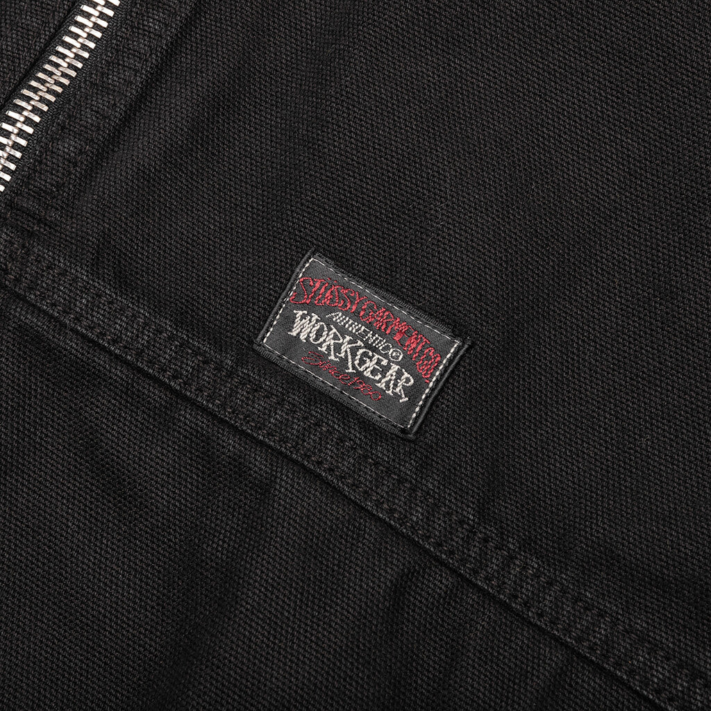 Work Jacket Unlined Canvas - Black - Image 3