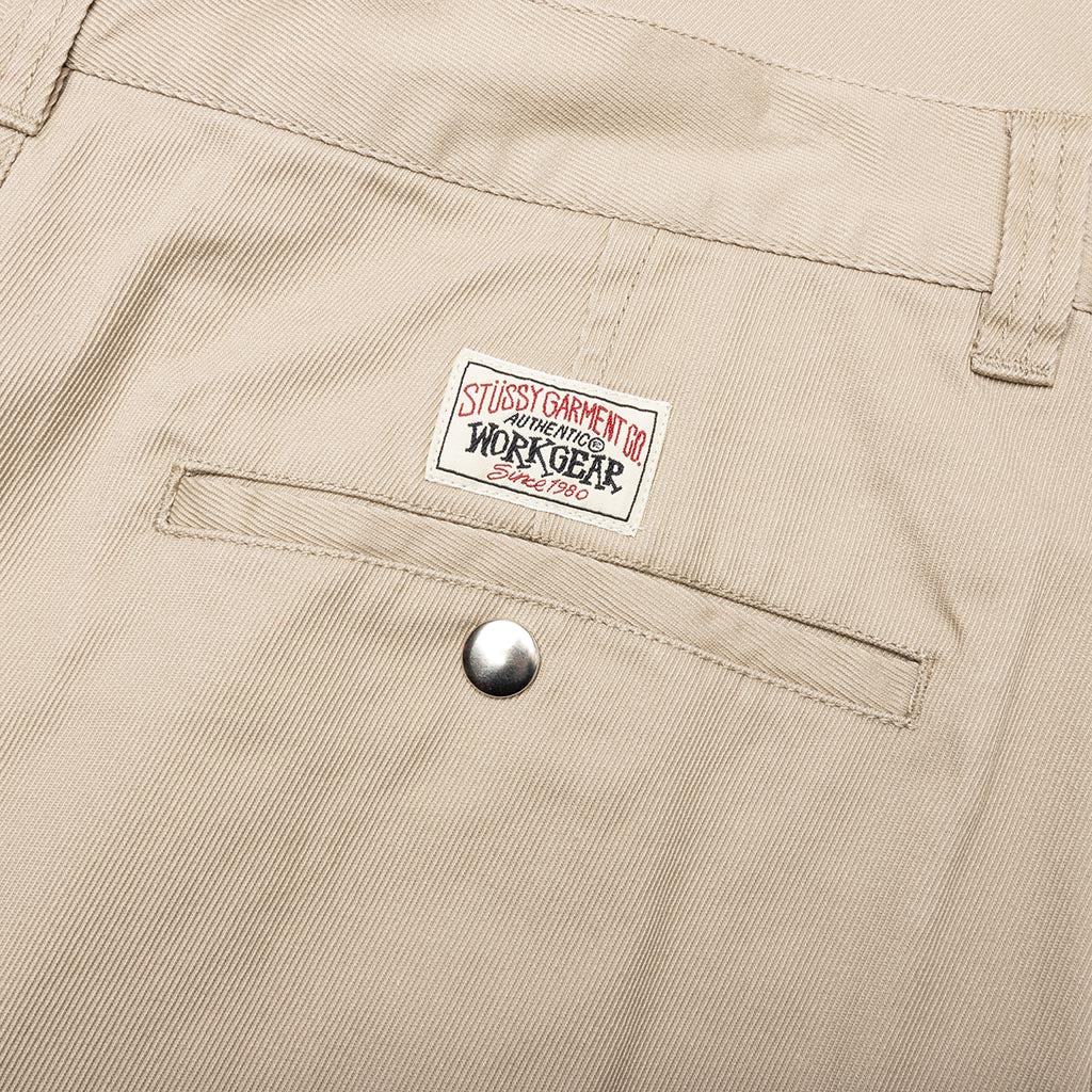Twill Workgear Trouser - Khaki - Image 5